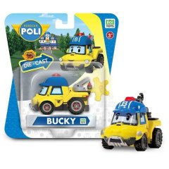 Металлическая коллекционная машинка робокар БАККИ DIE CAST Robocar Poli MRT-0605