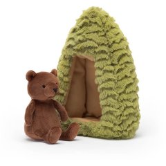 Мягкая игрушка Лесная фауна: Медведь Jellycat FORF2B