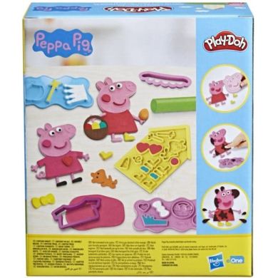 Набор для творчества с пластилином Play-Doh Свинка Пеппа: стильный сет F1497