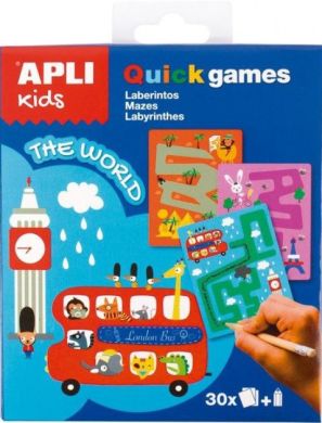 Набір настільних ігор ApliKids для навчання і подорожей 8410782152330