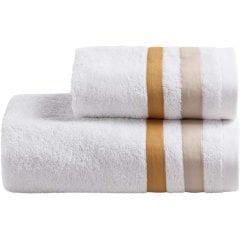 Набор полотенец ANTIGUA (60*110см, 40*60см)SEITAN Белый Biancoperla