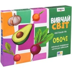 Настольная игра Изучай мир. Овощи на украинском языке 30803 30803