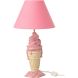 Настольная детская лампа ICE CREAM (26x26x47,5см) J-LINE 60266