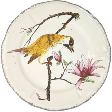 Обідня тарілка &laquo;Дятел&raquo;, серія &laquo;GDS Birds&raquo; GIEN 0113CP3526, 26