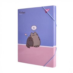 Папка для работы Yes картонная А4 Pusheen 500249
