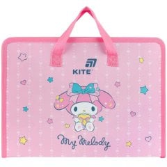 Папка-портфель на молнии, 1 отдел., A4, Hello Kitty Kite HK26-202