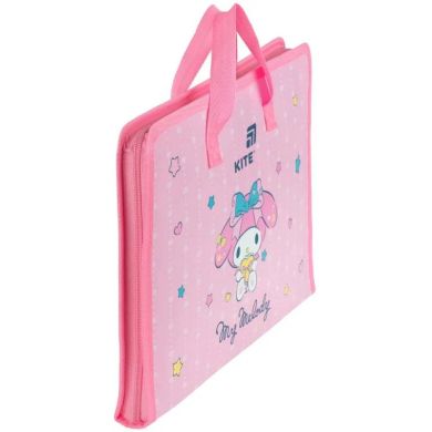 Папка-портфель на молнии, 1 отдел., A4, Hello Kitty Kite HK26-202