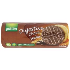 Печенье GULLON Digestive с шоколадом, 300г Gullon T6054 8410376015515