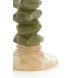 Подсвечник &Oslash;11,5x35 см ESTINA коричнево-мохово-зеленый Light&Living 6074382