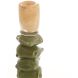 Подсвечник &Oslash;11,5x35 см ESTINA коричнево-мохово-зеленый Light&Living 6074382