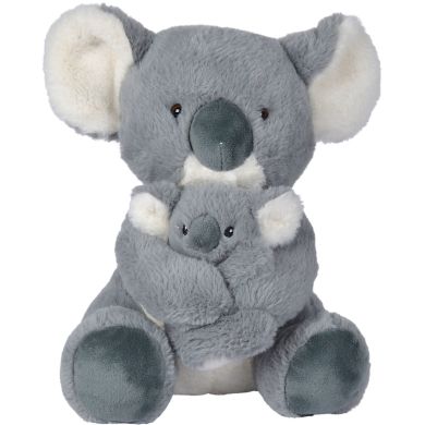 Плюшева іграшка Nicotoy Пухнасті звірятка з малюком, 28 см, 3 види, 0міс.+ 5851121