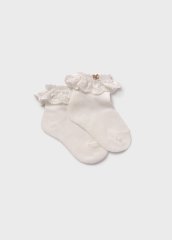 Носки девичьи белые Abel & Lula 5405