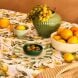 Скатерть LIMONAIA 140x180 см Biancoperla