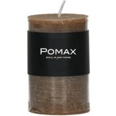Свеча парафин 5&times;8 см, ореховый цвет CANDLE POMAX Q203-HAZ