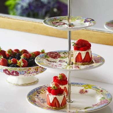 Триярусна підставка для торта MILLEFLEURS &Oslash; 27.4 см - H 30 см GIEN 1643SEMU50