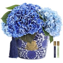 Аромат для помещений Букет гортензий разноцветные/голубые, в китайском стиле Cote noire OH03