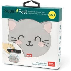 Беспроводное зарядное устройство для Super Fast Котик Legami WCHAR0008