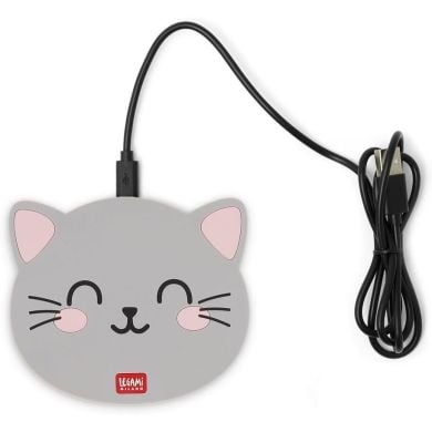 Беспроводное зарядное устройство для Super Fast Котик Legami WCHAR0008