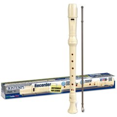 Блокфлейта с барочной системой аппликатуры кремовая BONTEMPI 313423