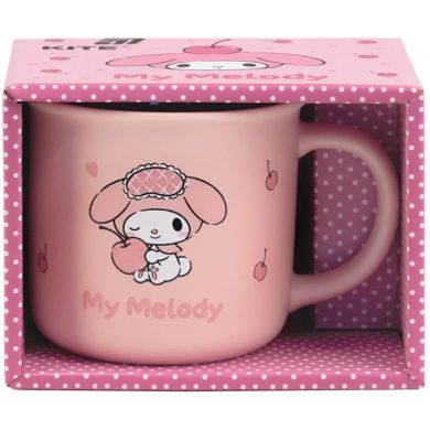 Чашка 370 мл, Hello Kitty-1, Рожевий