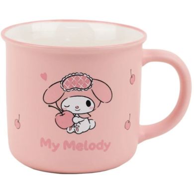 Чашка 370 мл, Hello Kitty-1, Рожевий