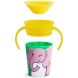 Чашка непроливна Miracle 360 Deco Слоненя, 177мл Munchkin 05177201.01, Жовтий