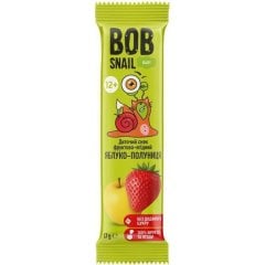 Детский снек Bob Snail Яблоко-Клубника 17 г 4820287103616