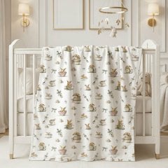 Двухслойное детское одеяло 80&times;80 см My Little Pie Bunny Tea 80 x 80 BL001