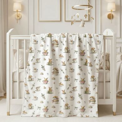 Двухслойное детское одеяло 80&times;80 см My Little Pie Bunny Tea 80 x 80 BL001