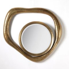 Дзеркало ANT.GOLD метал, 72x77,5см Fancy home collection 200-211