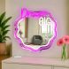 Зеркало с LED-подсветкой неоновым эффектом Мечты Legami NLM0001