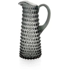 Графин мерцающий Smoke Hobnail 1л, зеленый KLIMCHI 16185/1000-736/27