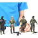 Игровой набор фигурок солдат ELITE FORCE МОРСКИЕ КОТИКИ (5 фигурок, аксессуар.) 101837