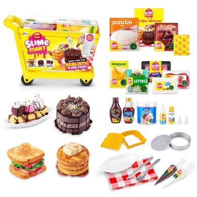Игровой набор со слаймами SLIME MART серии Shopping Cart тележка 15907