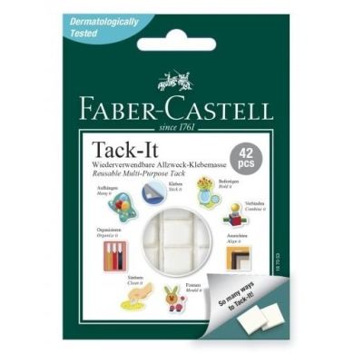 Клей многоразовый Faber-Castell Tack It 30 г белый 28263