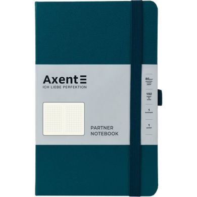 Книга записна Axent Partner, 96 аркушів, клітинка, 8201-31-A