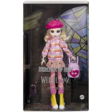 Коллекционная кукла Энид, Monster High X Wednesday HXJ05