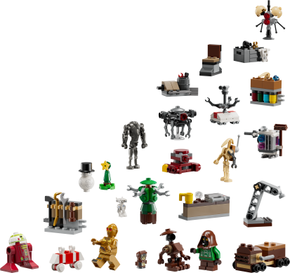 Конструктор LEGO Адвент календар 2025 Star Wars TM 75418
