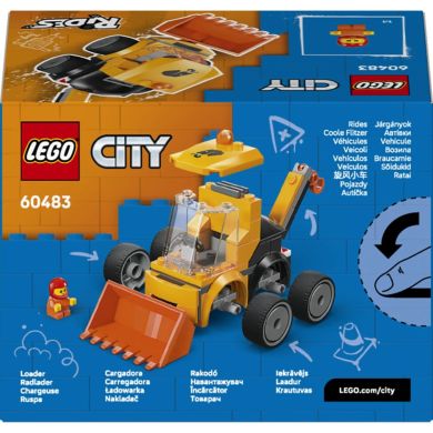 Конструктор LEGO City Строительный погрузчик 60483