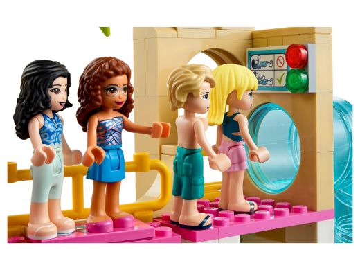 Конструктор LEGO Friends Літній аквапарк 1001 деталь 41430