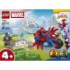 Конструктор LEGO Spidey Паук на мотоцикле против Носорога 11206