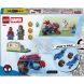 Конструктор LEGO Spidey Паук на мотоцикле против Носорога 11206