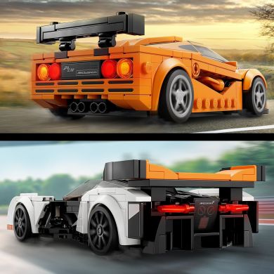 Конструктор McLaren Solus GT и McLaren F1 LM LEGO Speed Champions 581 деталь 76918