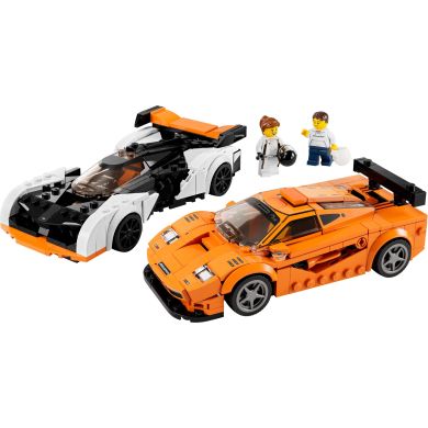 Конструктор McLaren Solus GT и McLaren F1 LM LEGO Speed Champions 581 деталь 76918