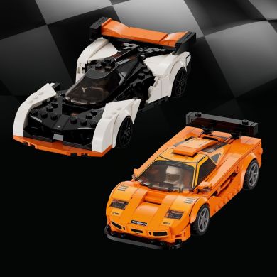 Конструктор McLaren Solus GT и McLaren F1 LM LEGO Speed Champions 581 деталь 76918