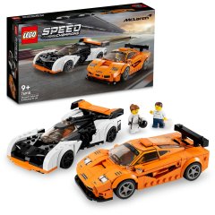 Конструктор McLaren Solus GT и McLaren F1 LM LEGO Speed Champions 581 деталь 76918