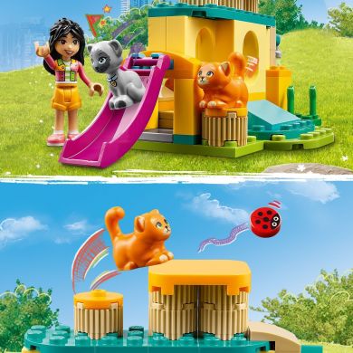 Конструктор Приключения на кошачьей игровой площадке LEGO Friends 42612