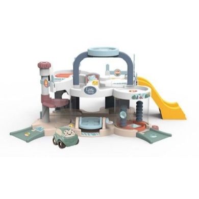 Игровой набор Smoby Little Первый гараж с машинкой, 56x29x32 см, 18мес+ 7600140202