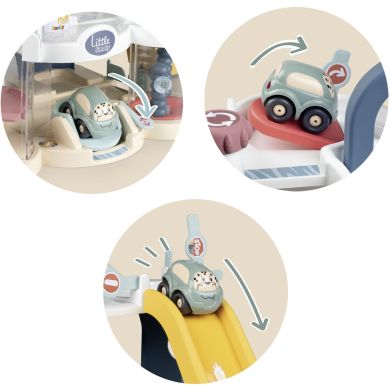 Игровой набор Smoby Little Первый гараж с машинкой, 56x29x32 см, 18мес+ 7600140202