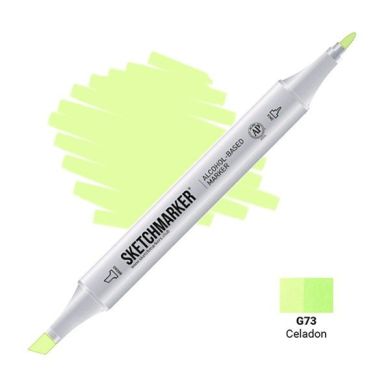 Маркер Sketchmarker Светлый серо-зелёный Celadon SM-G073